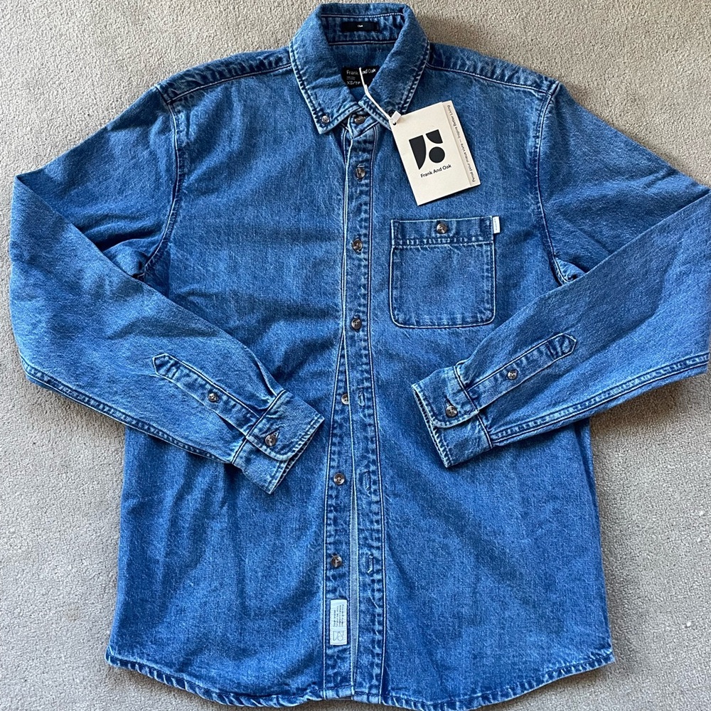 Frank & Oak Denim Overshirt